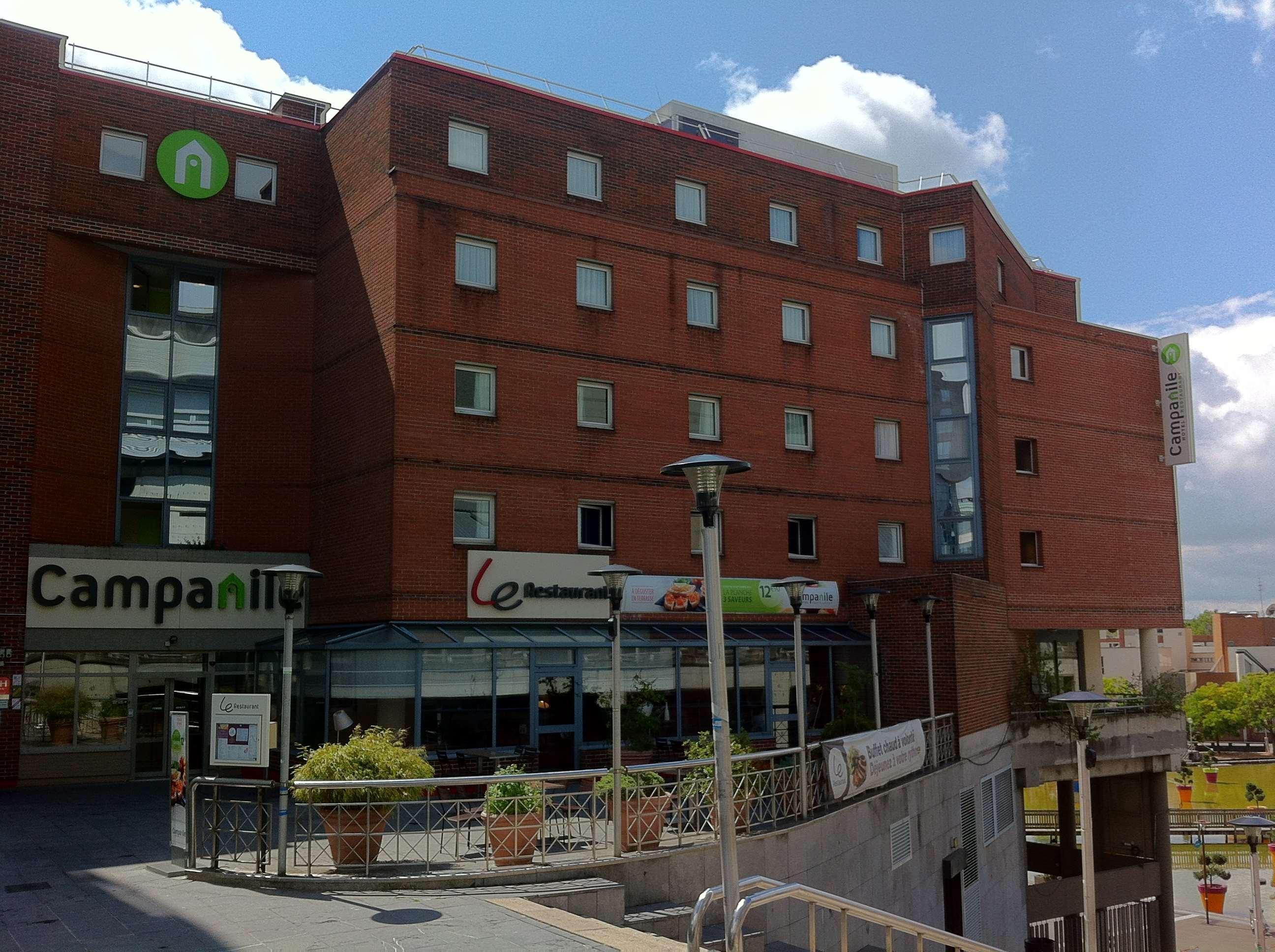 Hotel Campanile Saint-Quentin-En-Yvelines Montigny-le-Bretonneux Exterior foto